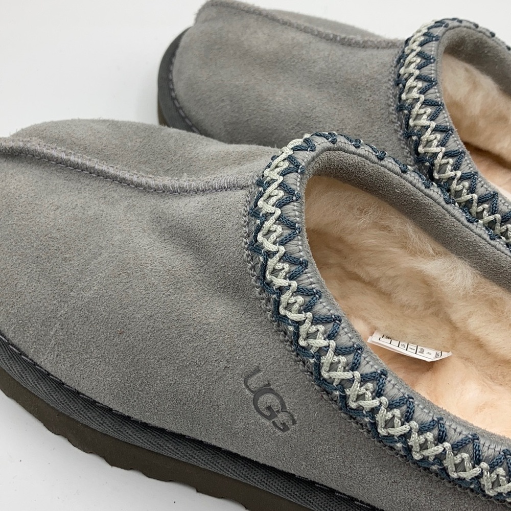 UGG Tasman Seal Grey Suede House Slippers - Picture 6 of 6